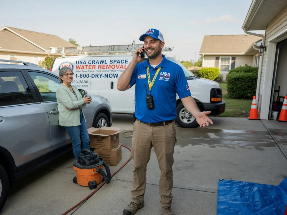 Crawl Space Water Removal Roland, AR FAQs